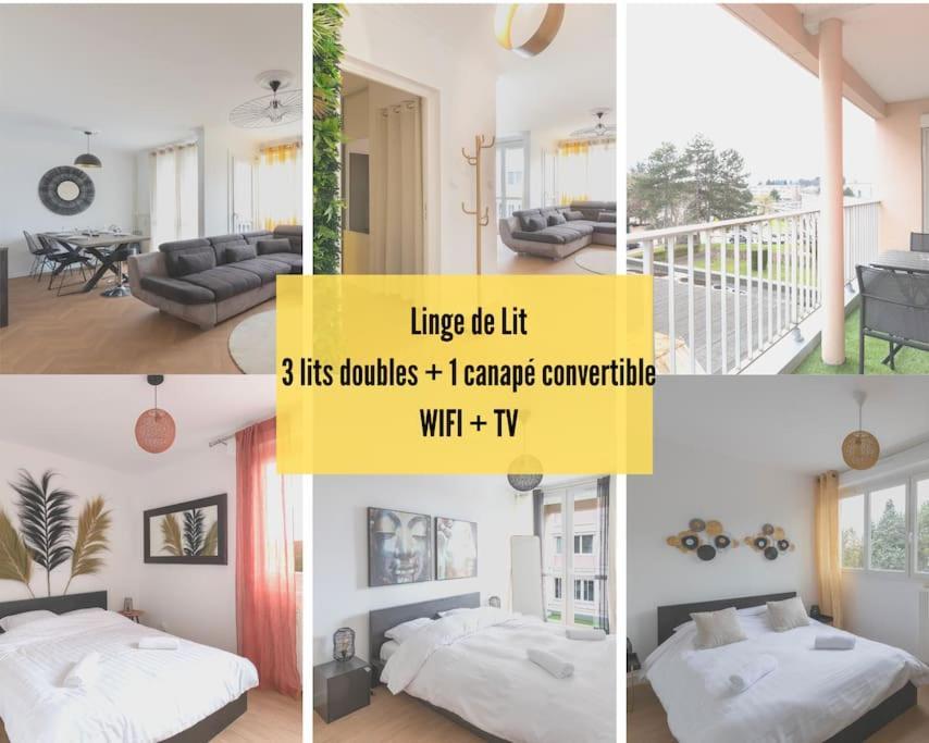 Cabana & Le Grand Appartement Lumineux Mâcon Esterno foto